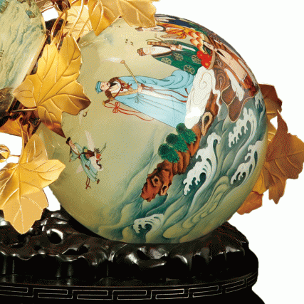 【中藝堂】王习三、王又三、米振雄内画《八仙祝寿》