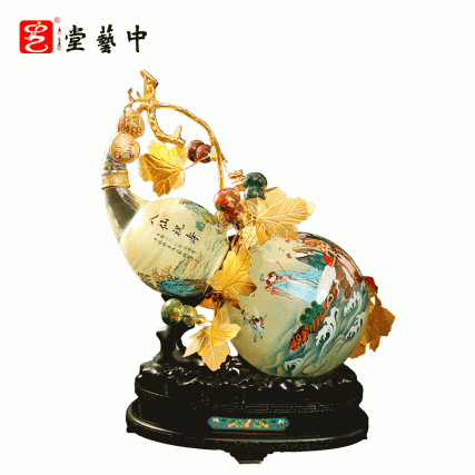 【中藝堂】王习三、王又三、米振雄内画《八仙祝寿》