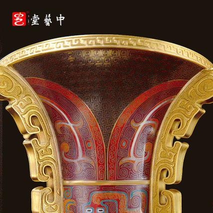 钟连盛大师再造“宅兹中国”：景泰蓝何尊（典藏版套装）的文化典范