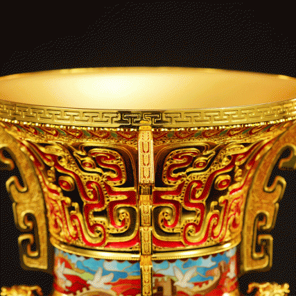 三大宫廷绝技首聚一器 | 《海晏河清·祥瑞和尊》青白玉版 霍铁辉袁长君冯延明亲铸 | 可藏可传的当代文物​