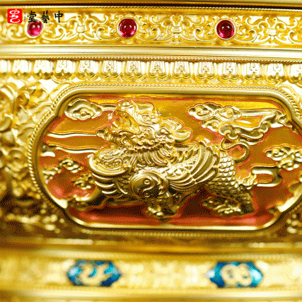 首款四大神兽合体聚宝盆 | 冯延明亲铸《紫禁财宝·聚宝盆》 | 转心设计财源滚滚