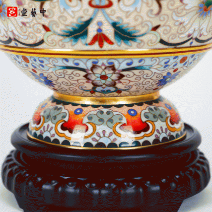 故宫乾隆遗珍再造·霍铁辉亲铸 | 景泰蓝《吉象连生象耳瓶》 | 吉象连升祥瑞平安