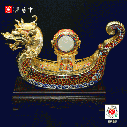 故宫百年首款宫标景泰蓝《龙腾四海》（白玉款）荣耀登场！四大非遗泰斗联袂，与国宝同展，限量首发
