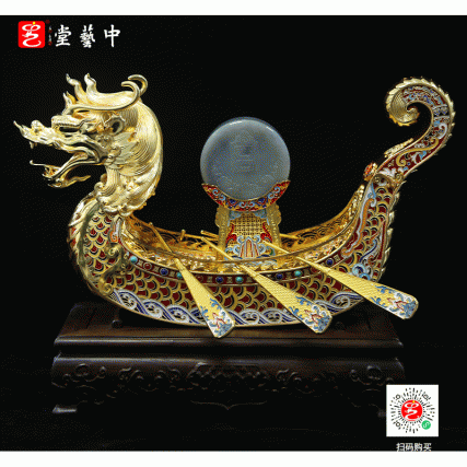 故宫百年首款宫标景泰蓝《龙腾四海》（青花籽料款）荣耀登场！四大非遗泰斗联袂，与国宝同展，限量首发